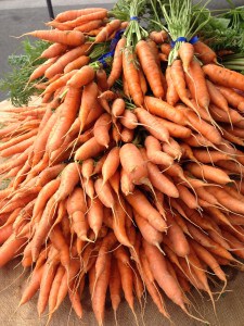 carrot bunches