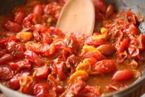 Red Sauce in a pan